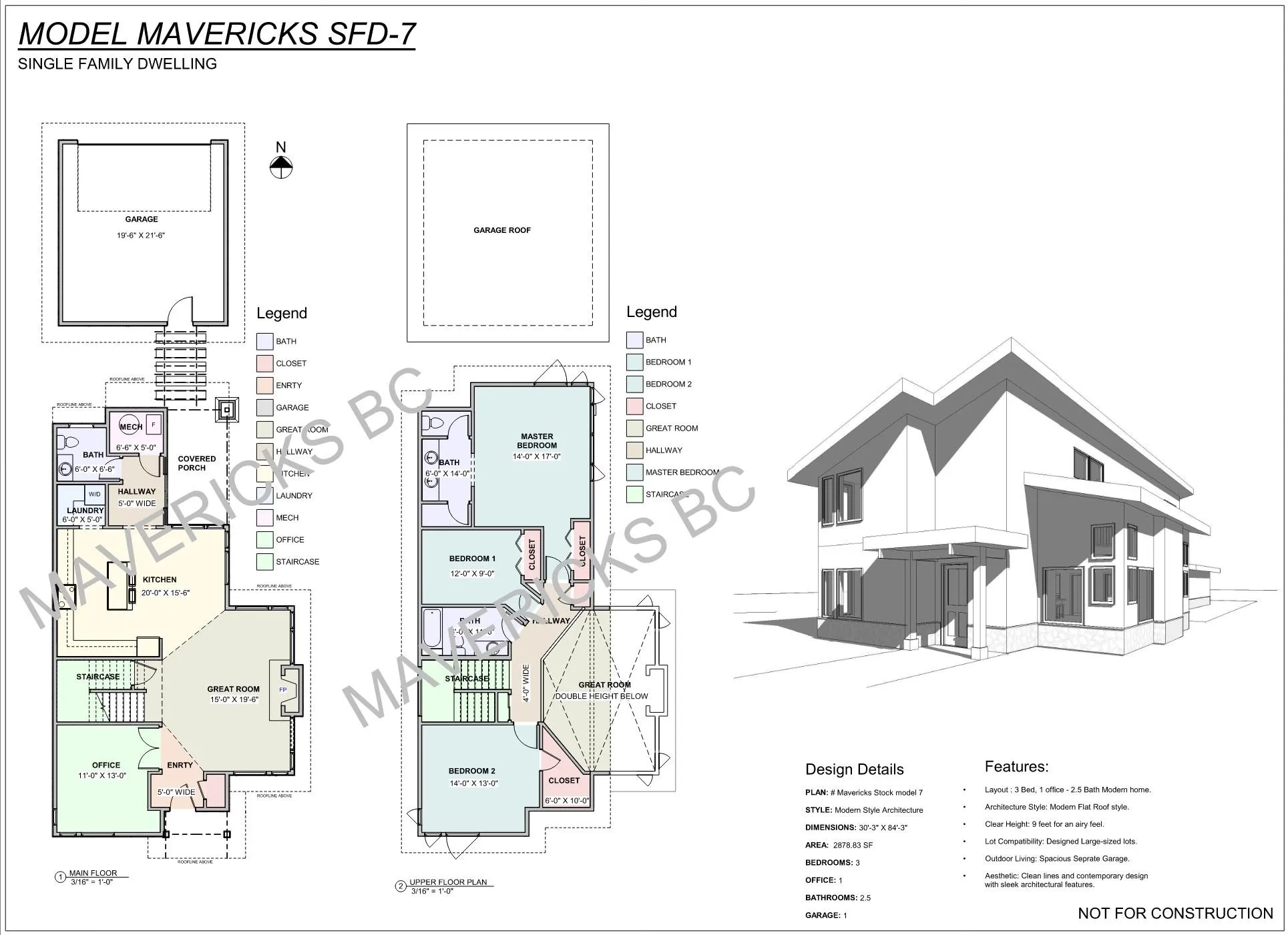 The Edge — floor plans and design sheet